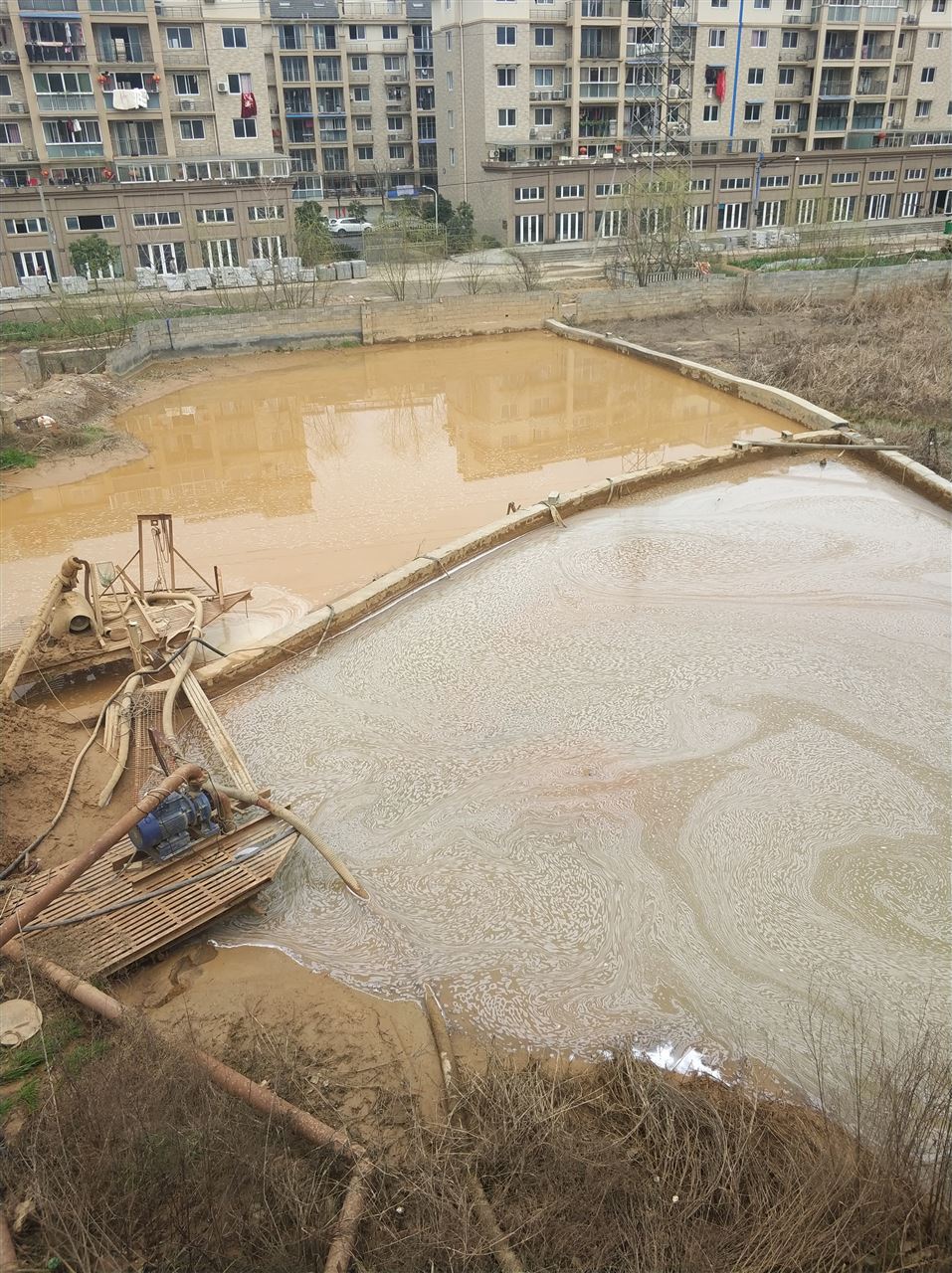 保康沉淀池淤泥清理-厂区废水池淤泥清淤